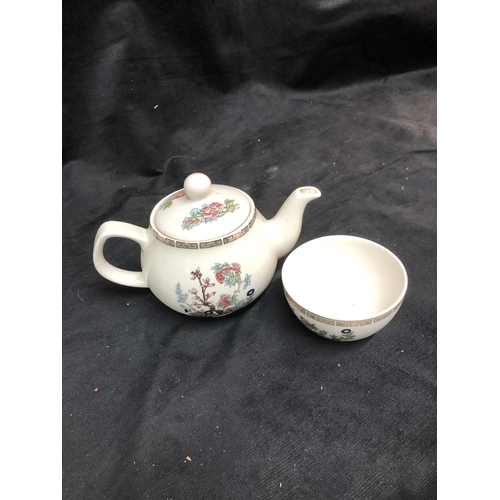 43 - Lord Nelson pottery teapot & bowl