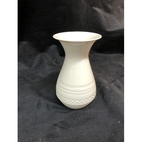 49 - Belleek living vase 23cm high