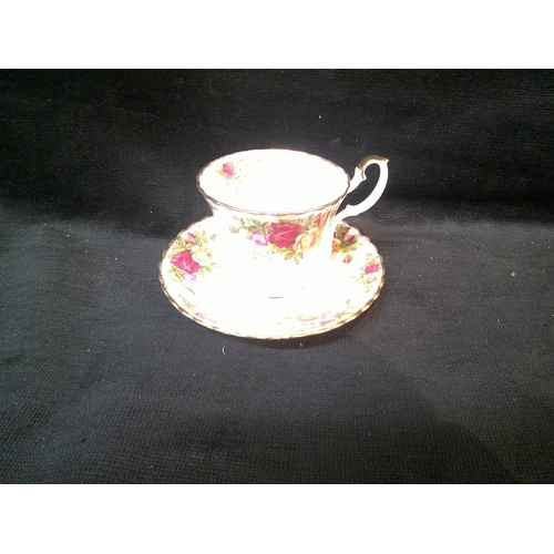 50 - Royal Albert, Old Country Roses cup & saucer