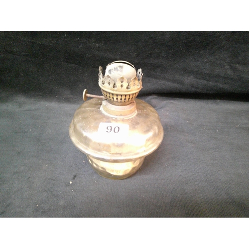 90 - Victorian oil lamp part