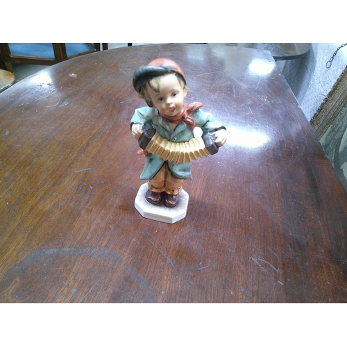 97 - West German hand painted figurine 14cm high