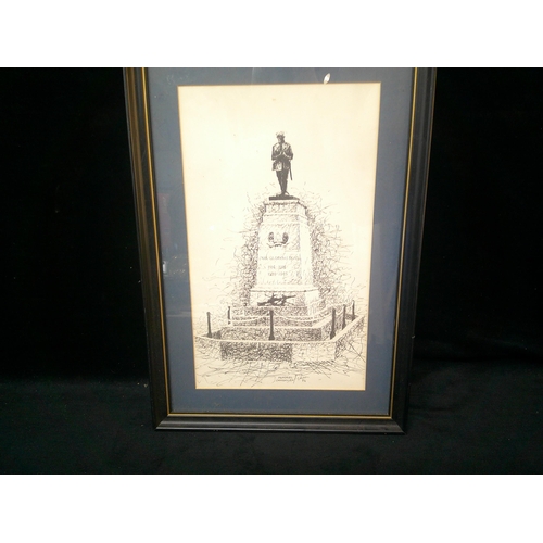 65 - Enniskillen war memorial drawing by Gibson 2084