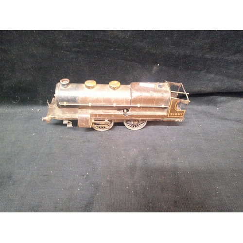 92 - Vintage model train, damaged