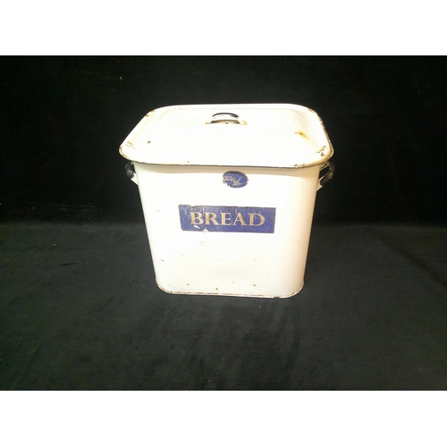 48 - Enamel bread bin