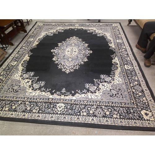 Large Mashad collection rug 245cm X 305cm