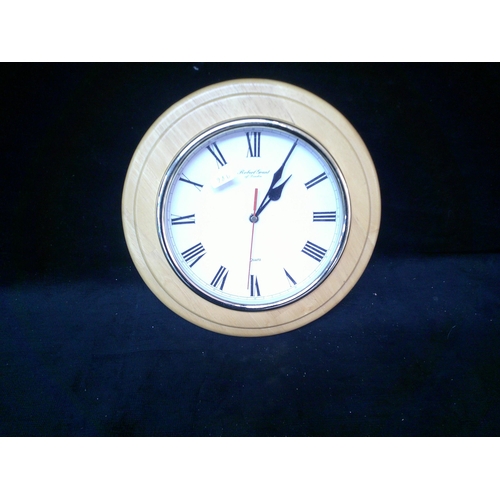 32 - Pine framed wall clock