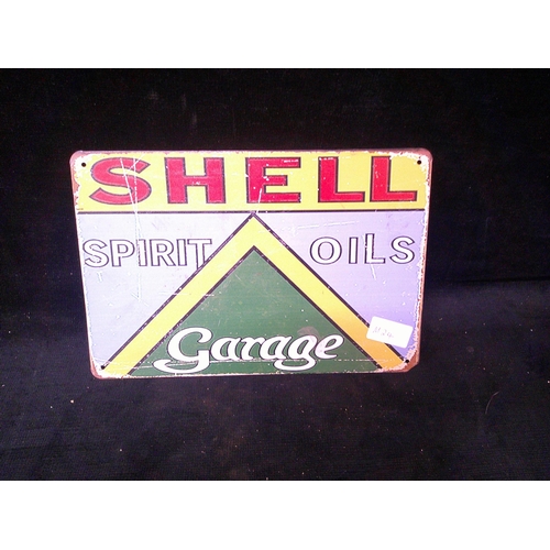 49 - Shell tinplate sign 30m X 20m