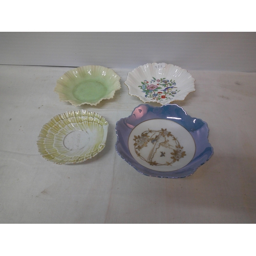 107 - Three butter dishes