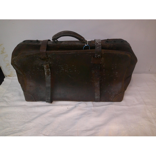 13 - Large leather case 68cmW X 40cmH