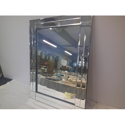 167 - Large modern mirror 60cm X 81cm