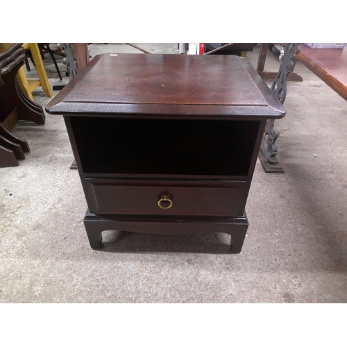 181 - Stag mahogany bedside locker