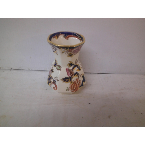 31 - Mason's pottery vase 12cmH