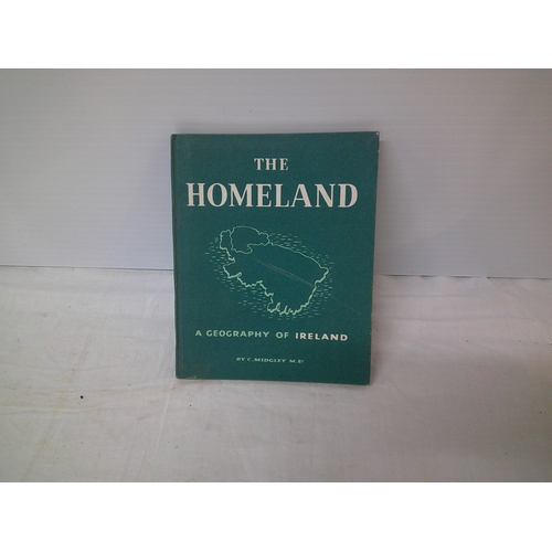 54 - Book 'The Homeland' by C. Midgley a geography of Ireland