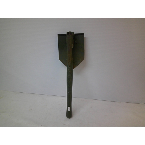 144 - Military folding shovel / spade 53cmL