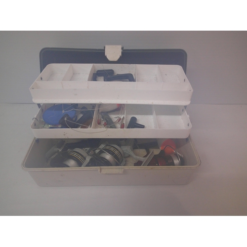 205 - Box of fishing tackle