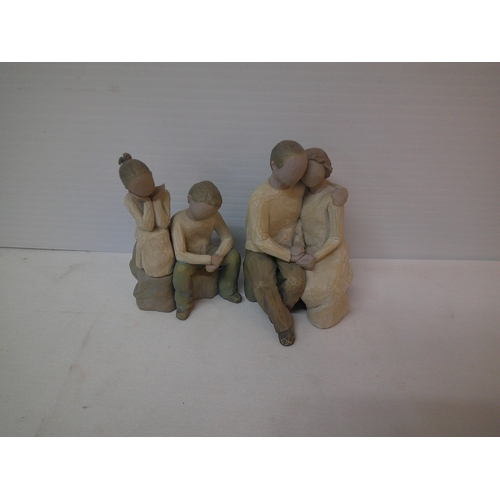 241 - Two small figurines tallest 16cm