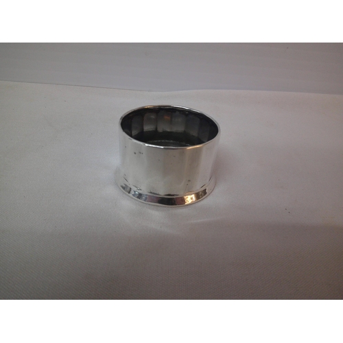 249 - Small silver pot base 3cmH Birmingham 1936