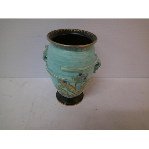 293 - Crown Devon pottery vase 21cmH