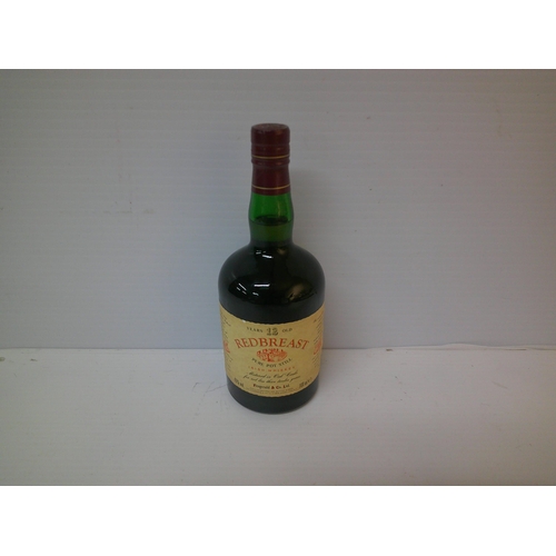 22 - Bottle of Redbreast 12 years old pure pot still whiskey