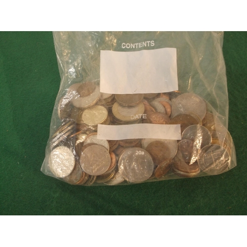 265 - A bag of mixed coins