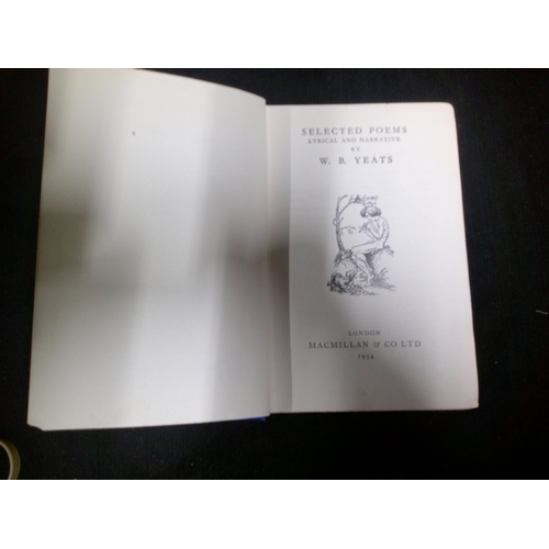172 - Selected Poems lyrical and narrative by W.B. Yeats