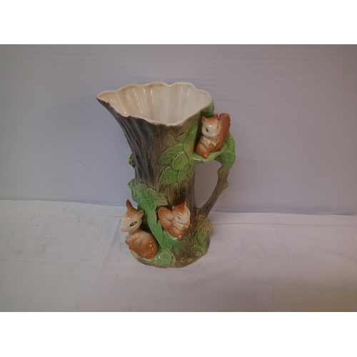 2 - Withernsea pottery vase 29cmH