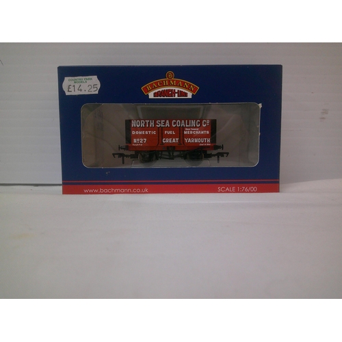 3 - New Bachmann boxed model coal carriage scale 1:76/00