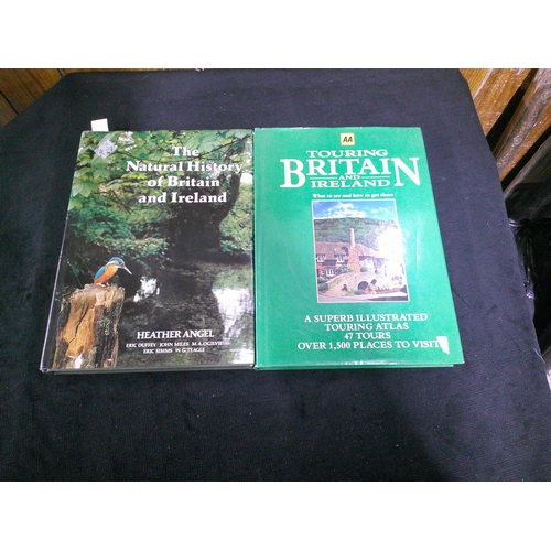 163 - Two books, Natural History of Britain & Ireland & Touring Britain & Ireland