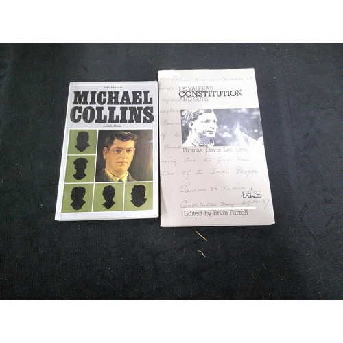 204 - Two Irish books - Michael Collins & De Valera's Constitution and ours