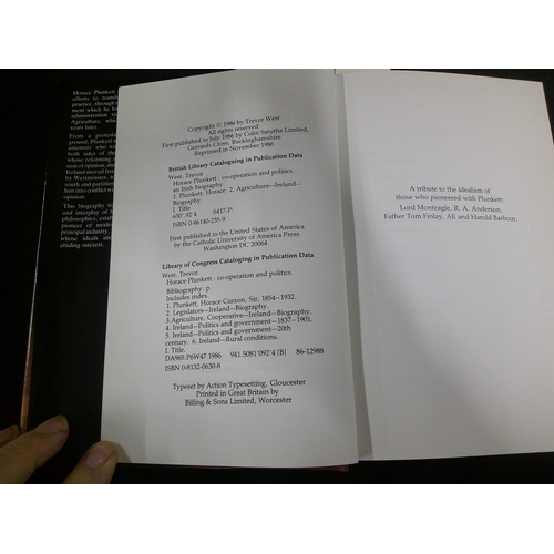 21 - Horace Plunkett Co-Operation and Politics an Irish Biography by Trevor West