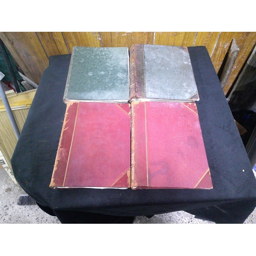 223 - Two books, Ireland, Bartlett volumes I & II & Ireland Bartlett x 2 - plates have been removed