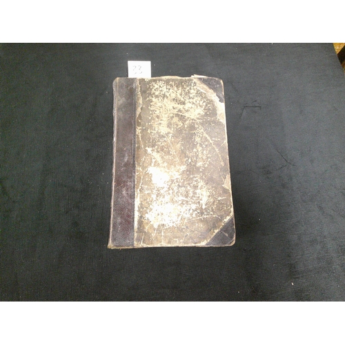 33 - Mysteries of the Court of London by George W Reynolds, two volumes in one binding. First page of vol... 