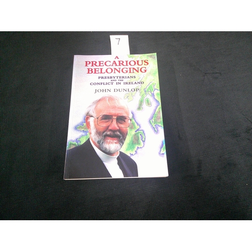 7 - A precarious belonging Presbyterians and the conflict in Ireland by John Dunlop