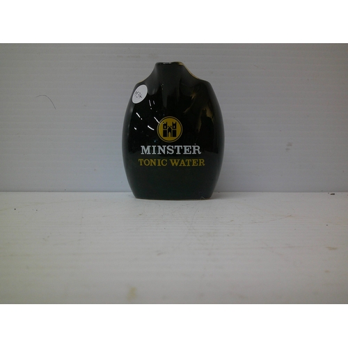 163 - A Minster tonic water pub jug - 11cmH