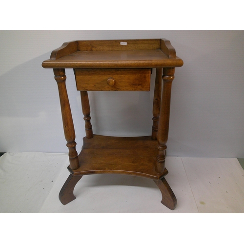 197 - An occasional table with draw - 61cmH x 40cmW