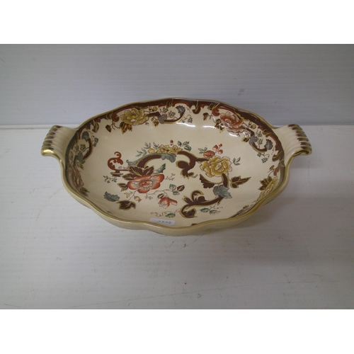 274 - Mason's Brown Velvet - bowl - 27cmW x 5cmH