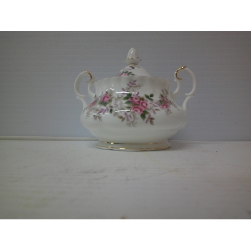 280 - Six Royal Albert - Lavender Rose - two handled pot - 12cmH