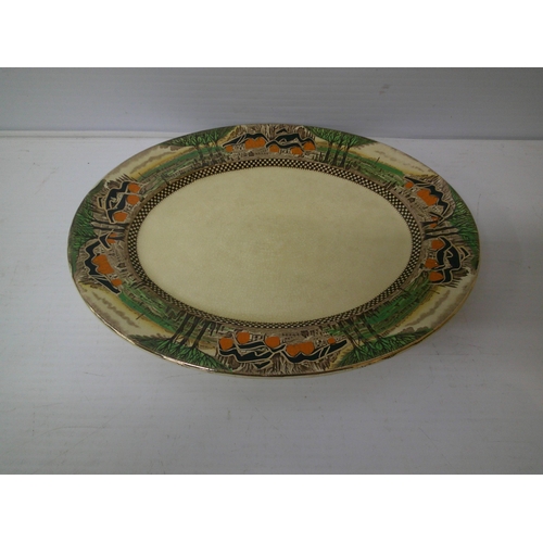 299 - Myott & Sons - oval platter - 31.5cmD