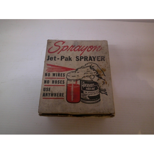 166 - A Jet Pak sprayer system