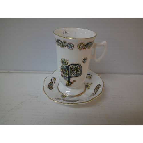 241 - A Royal Tara mug and butter dish