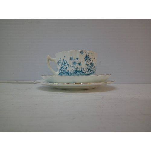 242 - A bone china trio