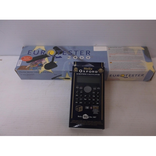 403 - A calculator & eurotester 2000