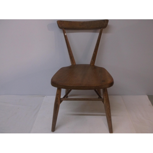 406 - A child's oak chair