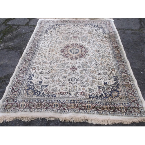 421 - A Kerman carpet 225cm X 154cm