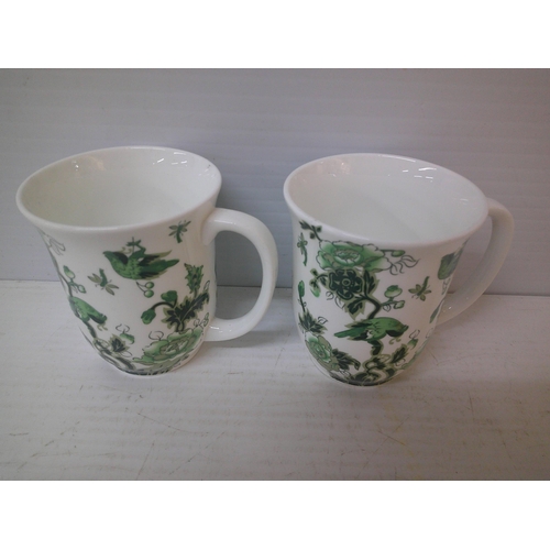 342 - Two Coalport china coffee mugs