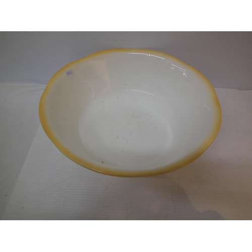 34 - A large wash bowl - Made by Newhall - 39cmD x 14cmH