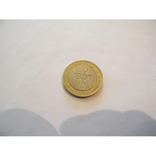 210 - A British £2 coin – 2007 – commemorating the Abolition of Slavery