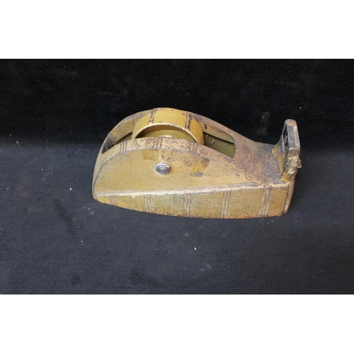 160 - A vintage heavy Sellotape holder