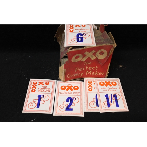 193 - A large lot vintage of OXO pricing labels