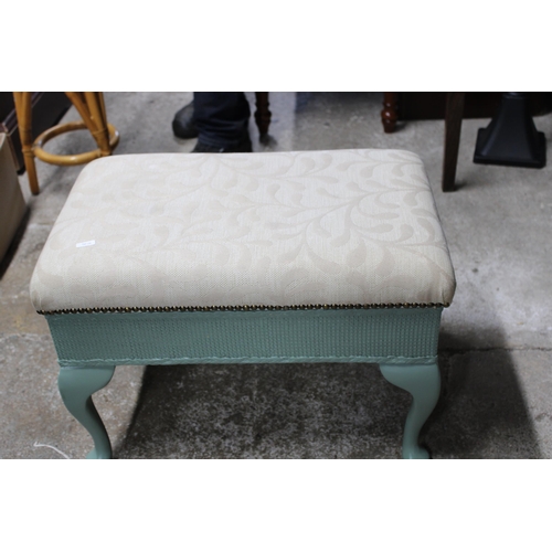 267 - An upholstered storage stool - 56cm x 40cm